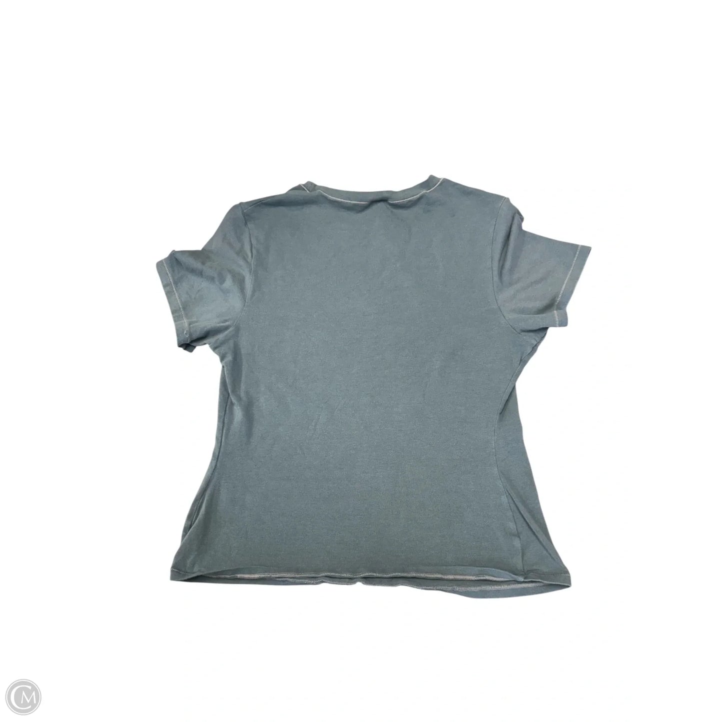 Top Short Sleeve By Skims In Blue, Size: Xl