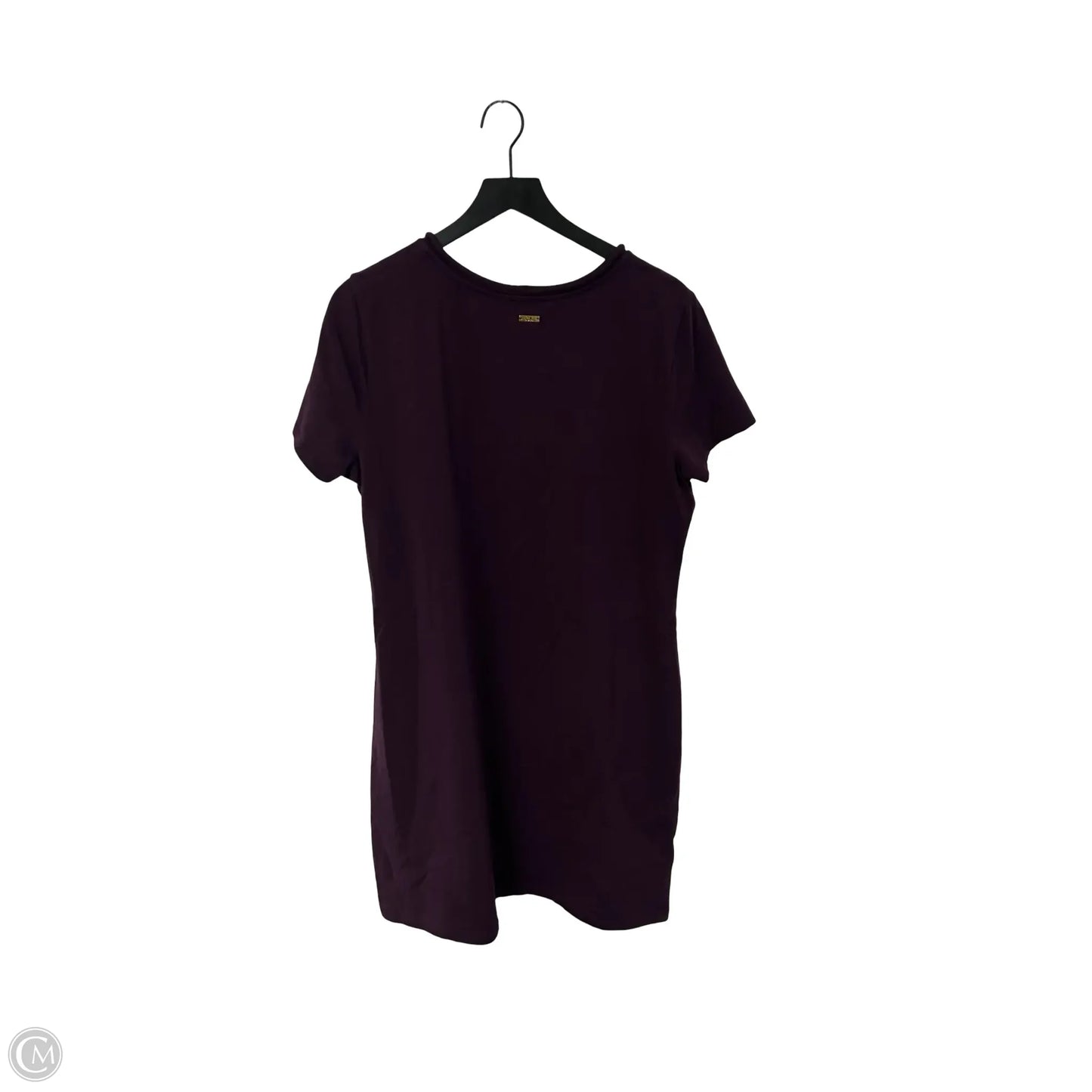 Dress Casual Short By Calvin Klein In Purple, Size: Xl