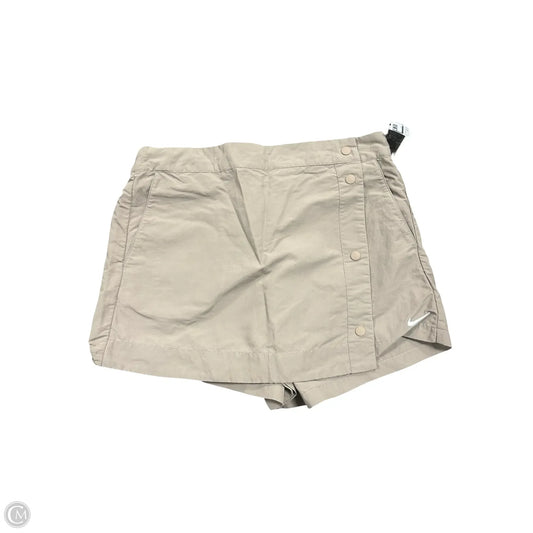 Athletic Skort By Nike In Brown, Size: L