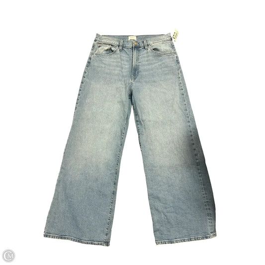 Jeans Wide Leg By Hudson In Blue Denim, Size: 8