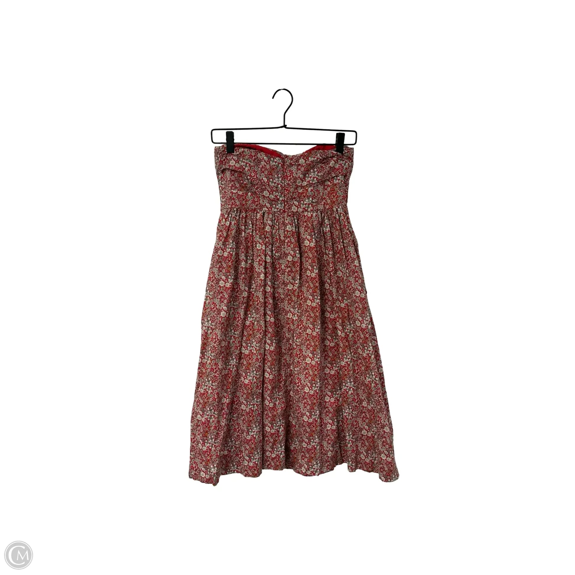 j crew floral midi dress J crew blue floral midi dress by J Crew