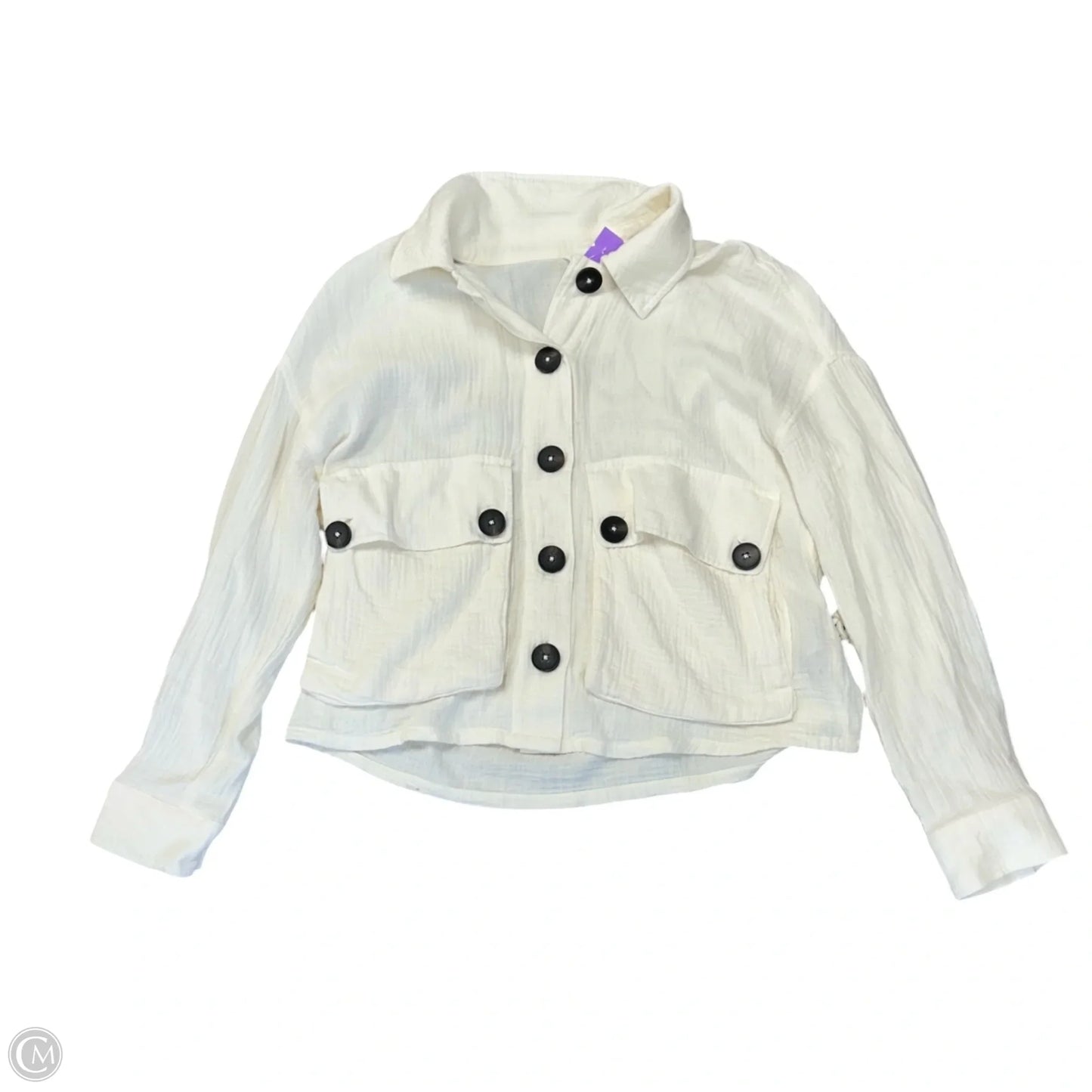 Jacket Other By Tribal In Cream, Size: S