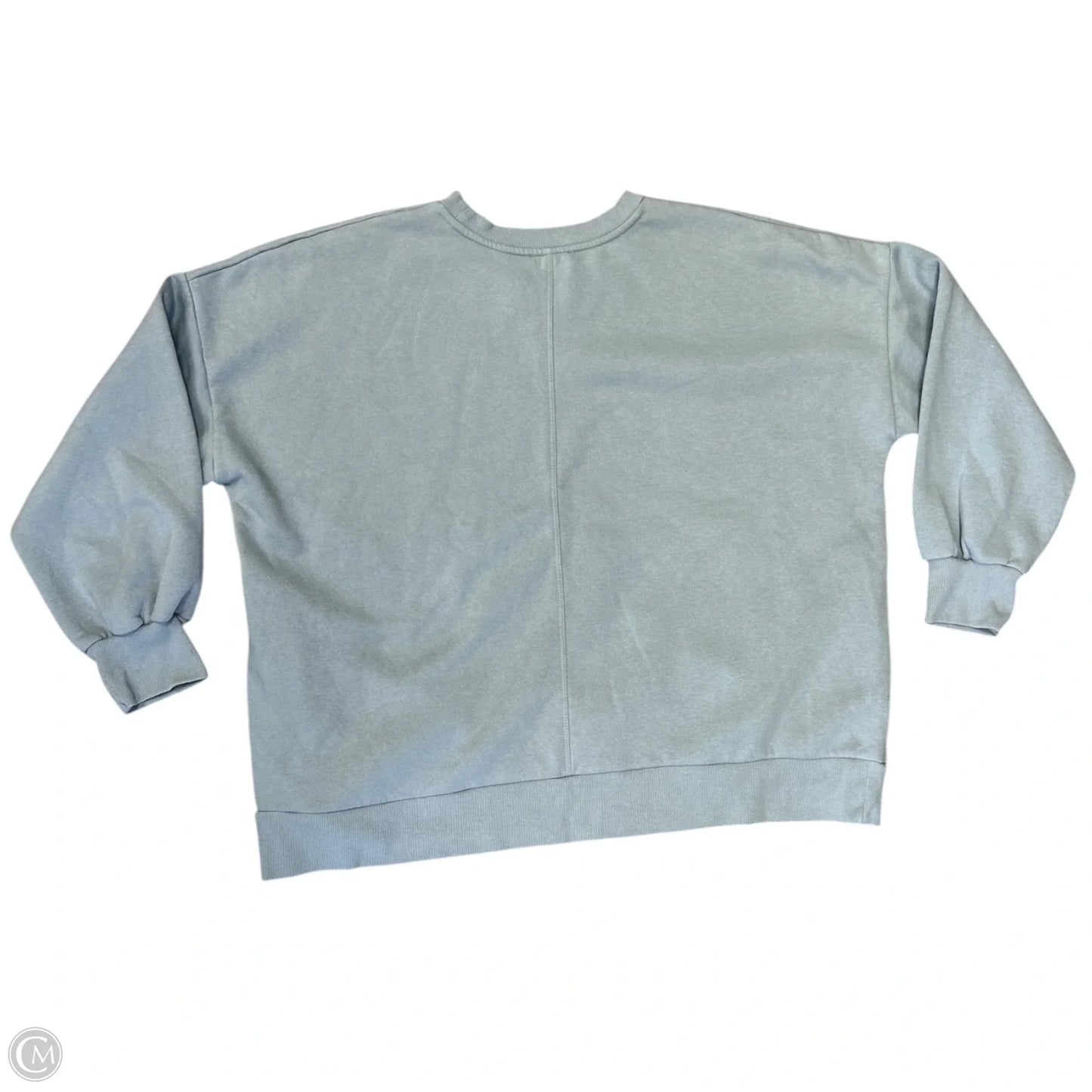 Sweatshirt Crewneck By Zenana In Blue, Size: 3x