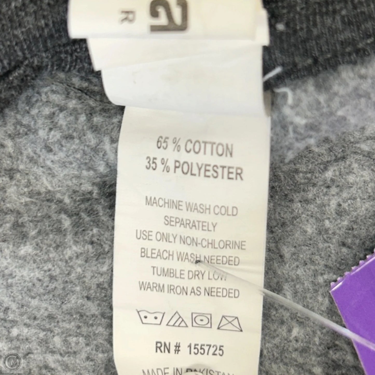 Sweatshirt Crewneck By Clothes Mentor In Grey, Size: 3x