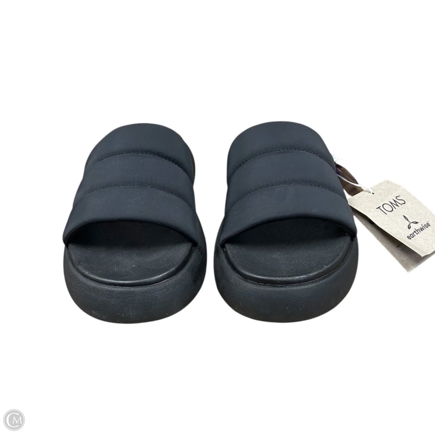 Sandals Heels Platform By Toms In Black, Size: 7