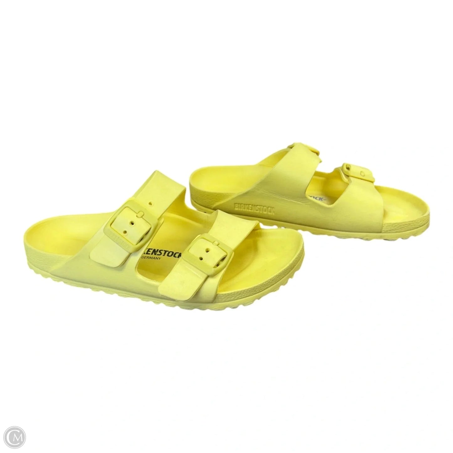 Sandals Flats By Birkenstock In Yellow, Size: 6