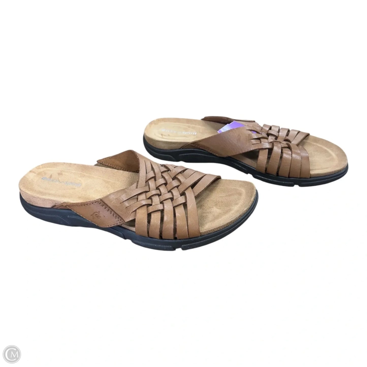 Sandals Flats By Easy Spirit In Brown, Size: 7