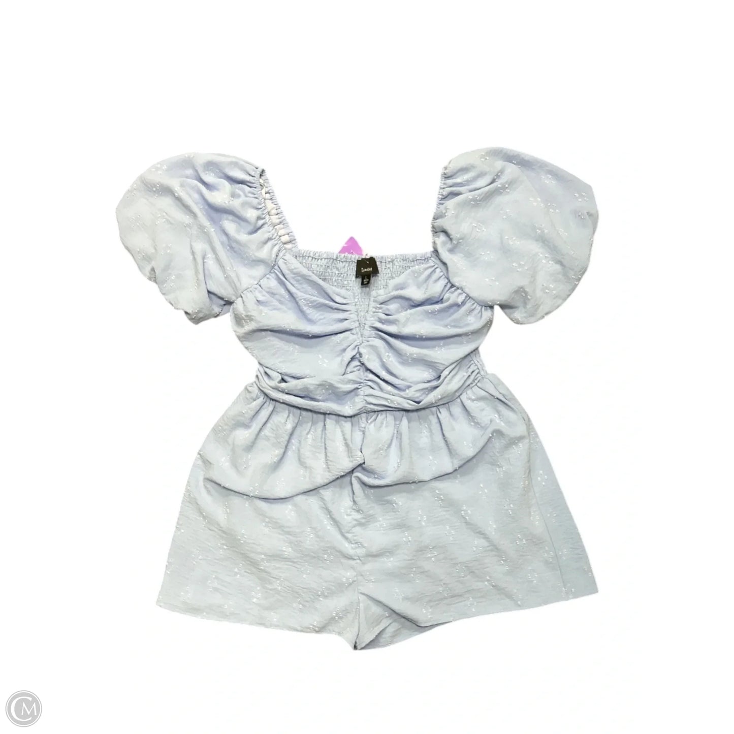 Romper By Lumiere In Blue, Size: L