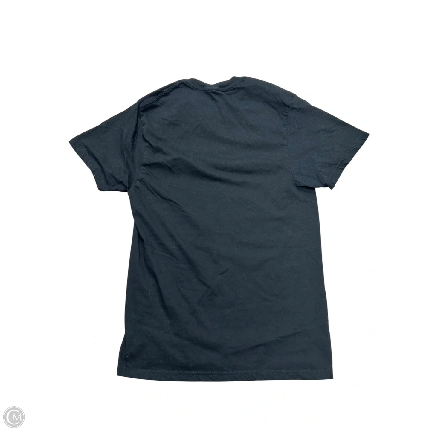 Top Short Sleeve By Clothes Mentor In Black, Size: S