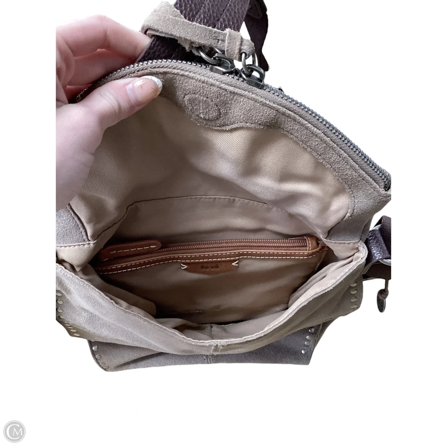 Crossbody Leather By The Sak, Size: Medium