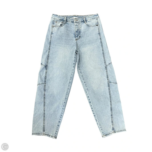 Jeans Wide Leg By Habitual In Blue Denim, Size: 4