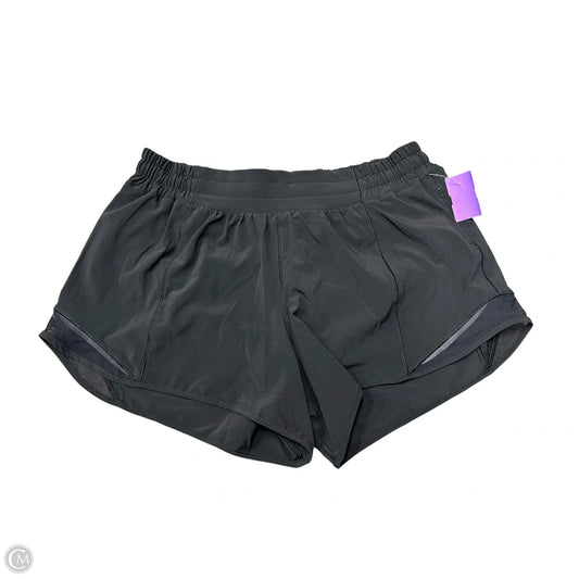 Athletic Shorts By Lululemon In Black, Size: 12