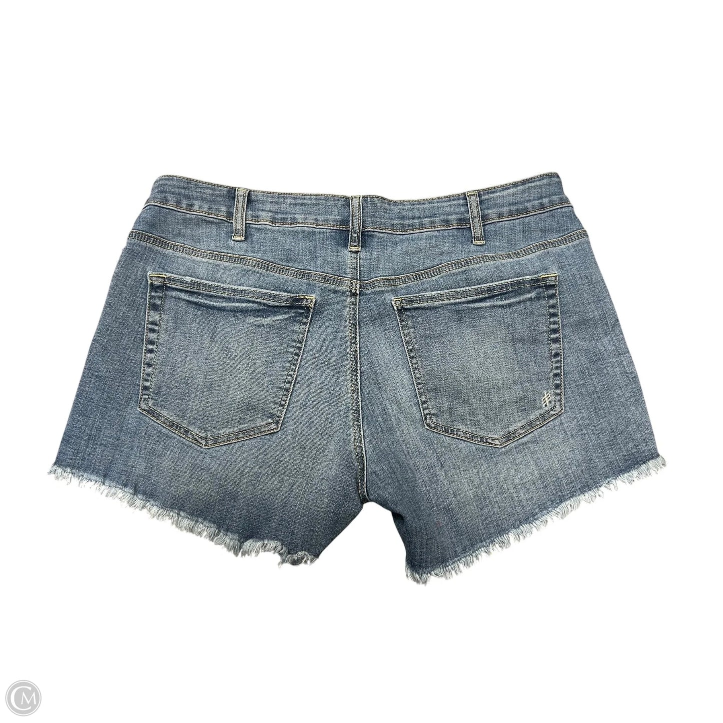 Shorts By Silver In Blue Denim, Size: 14