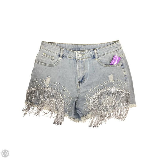Shorts By Clothes Mentor In Blue Denim, Size: Xl