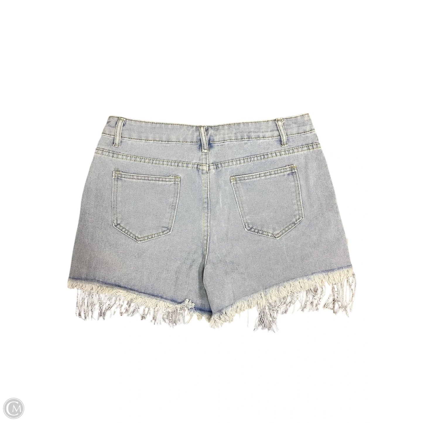 Shorts By Clothes Mentor In Blue Denim, Size: Xl