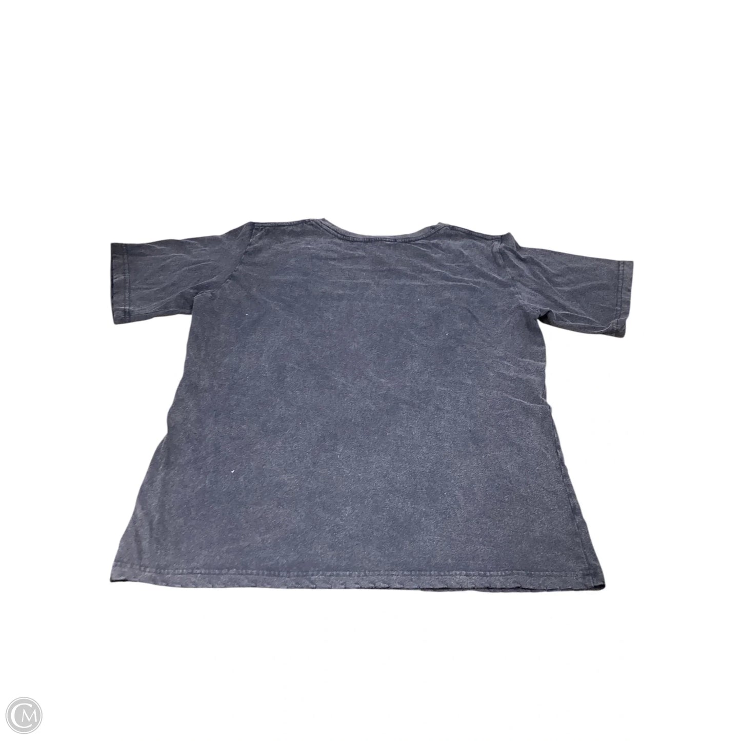Top Short Sleeve By Zutter In Black, Size: L