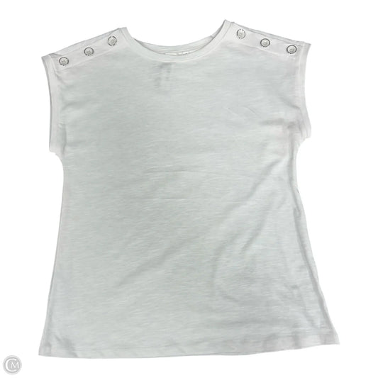 Top Short Sleeve By 89th And Madison In White, Size: Xs
