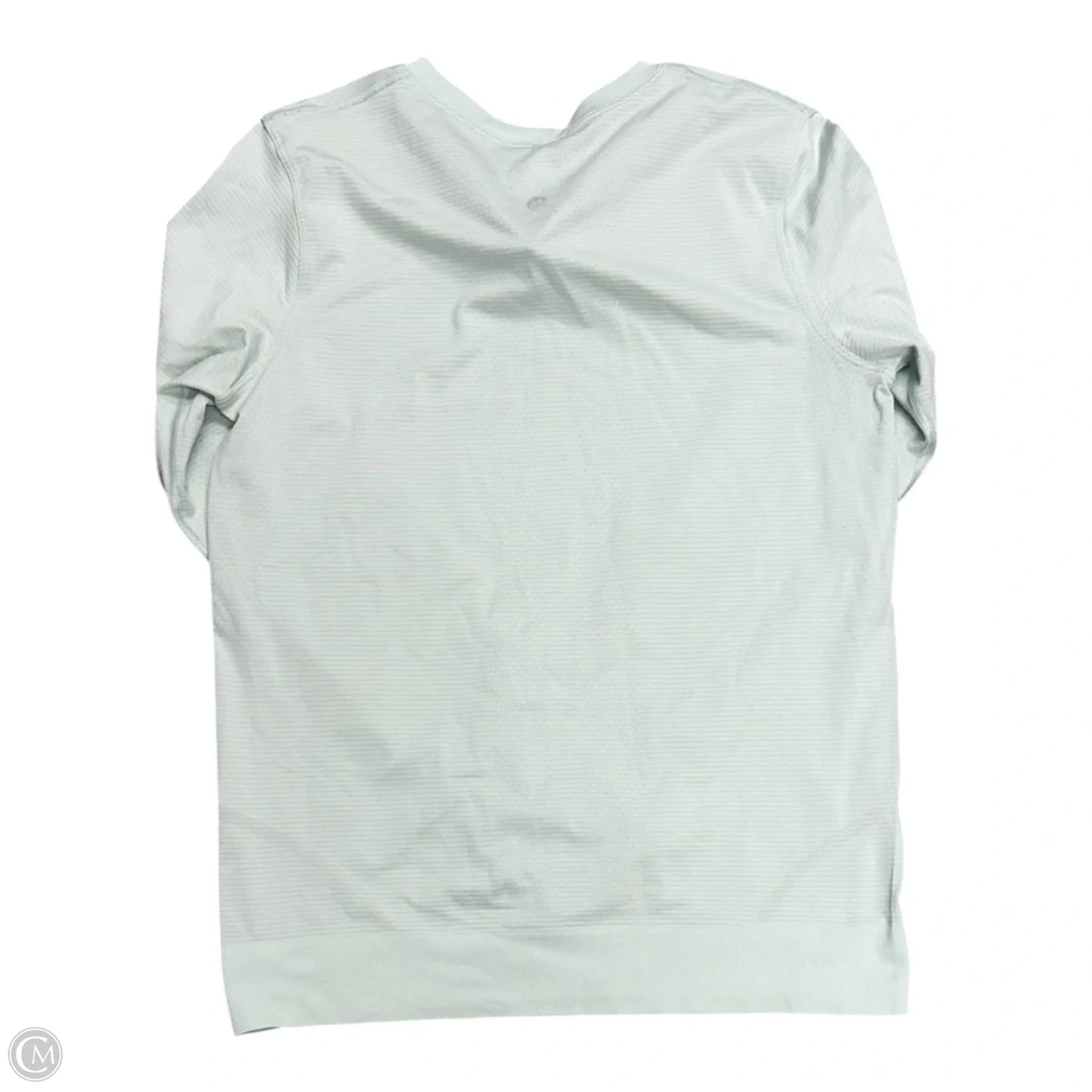 Athletic Top Long Sleeve Crewneck By Lululemon In Green, Size: 6