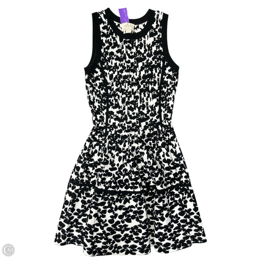 Dress Designer By Kate Spade In Black & White, Size: S