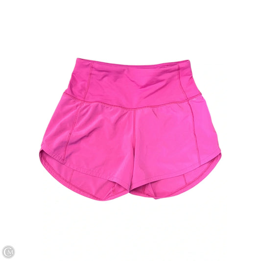 Athletic Skort By Lululemon In Pink, Size: 0