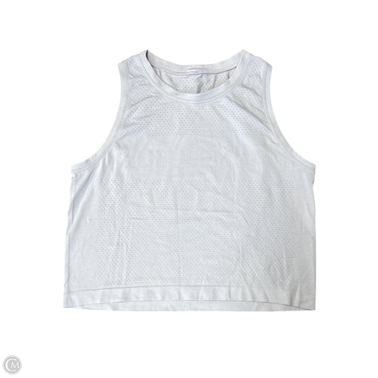 Athletic Tank Top By Lululemon In Grey, Size: 6