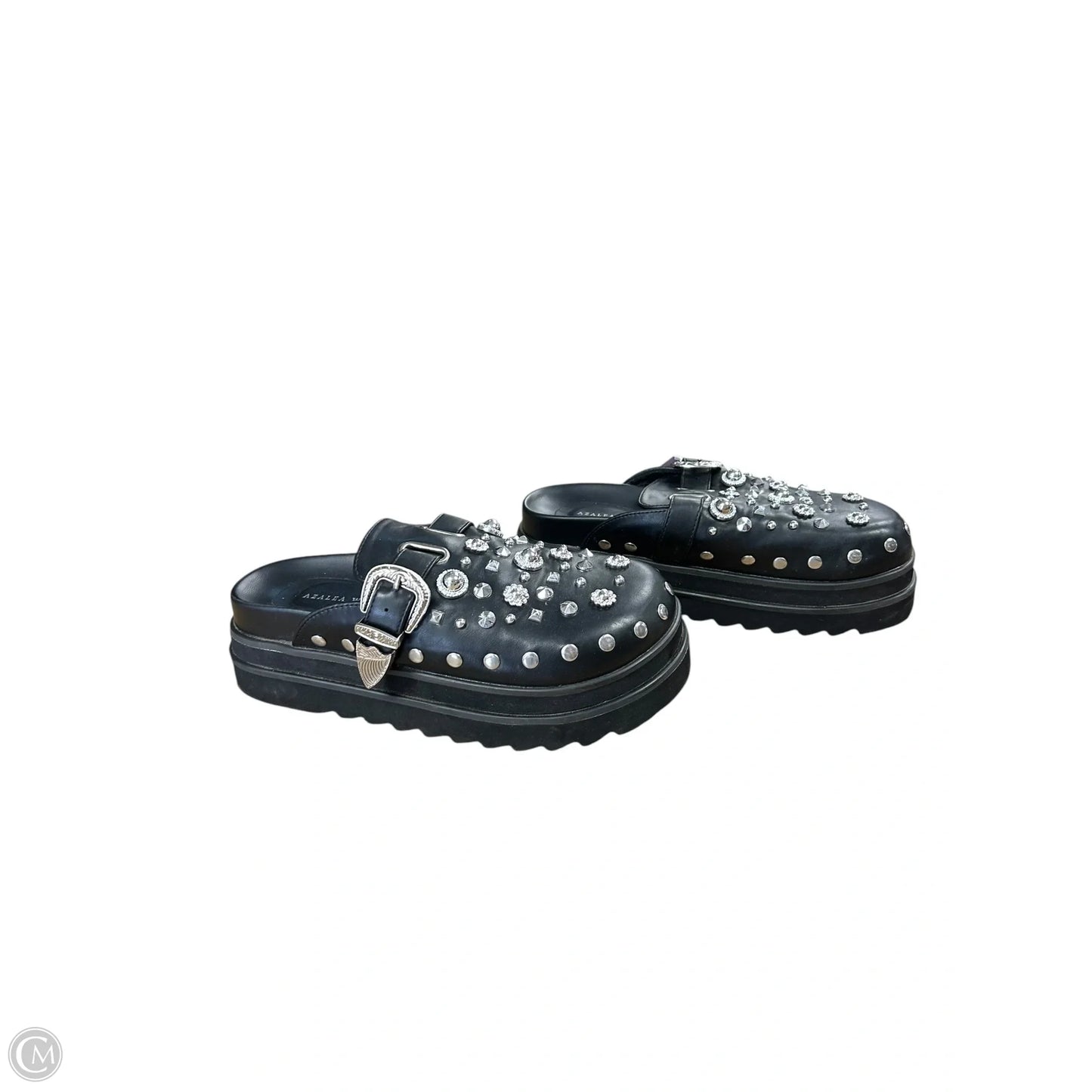 Shoes Heels Platform By Azalea Wang In Black, Size: 8.5