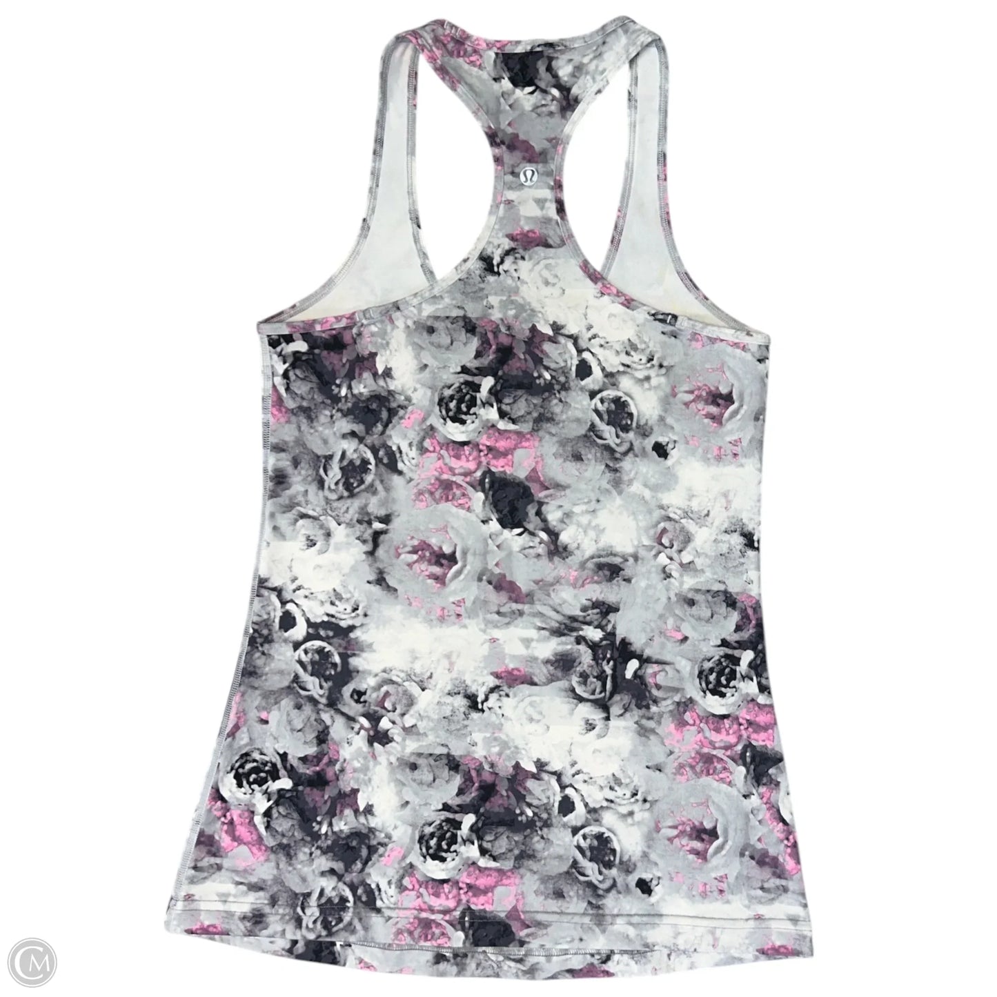 Athletic Tank Top By Lululemon In Floral Print, Size: 6