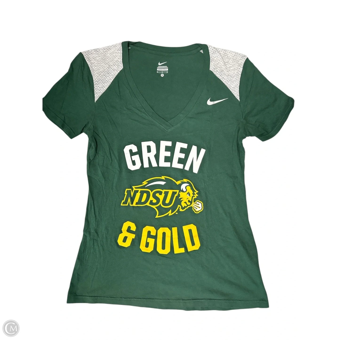 Top Short Sleeve By Nike Apparel In Green, Size: M