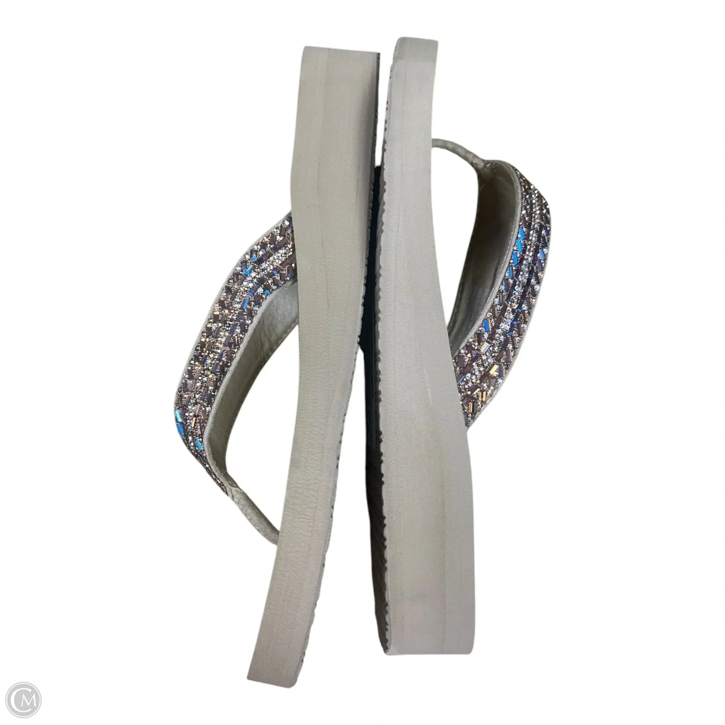 Sandals Flip Flops By Yellow Box In Tan, Size: 7