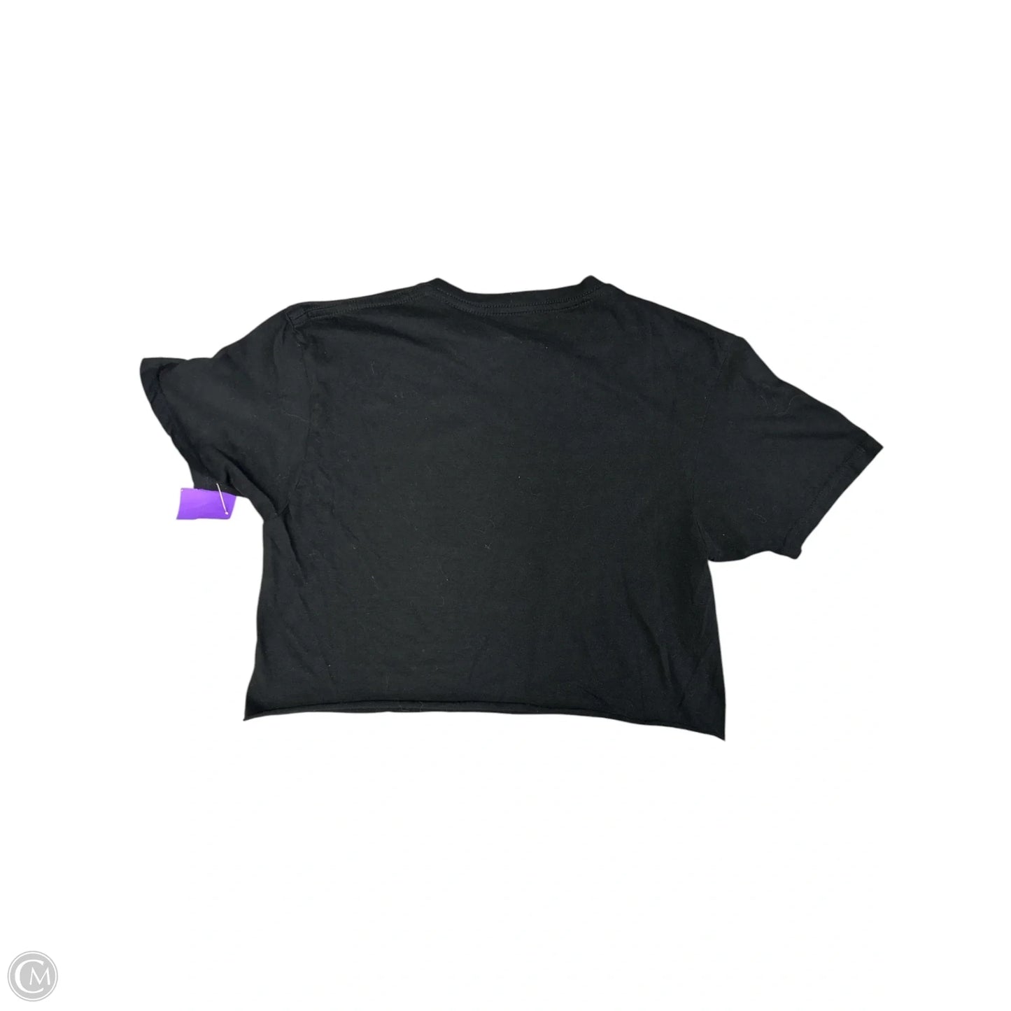 Top Short Sleeve Basic By Clothes Mentor In Black, Size: S