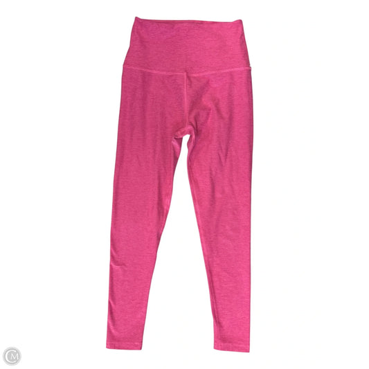 Athletic Leggings By Beyond Yoga In Pink, Size: S