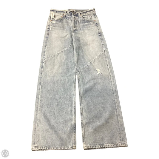 Jeans Wide Leg By Citizens Of Humanity In Blue Denim, Size: 4