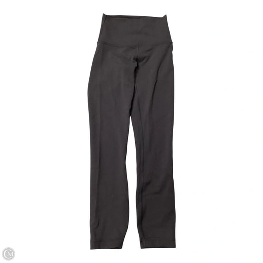 Athletic Leggings By Lululemon In Black, Size: 0