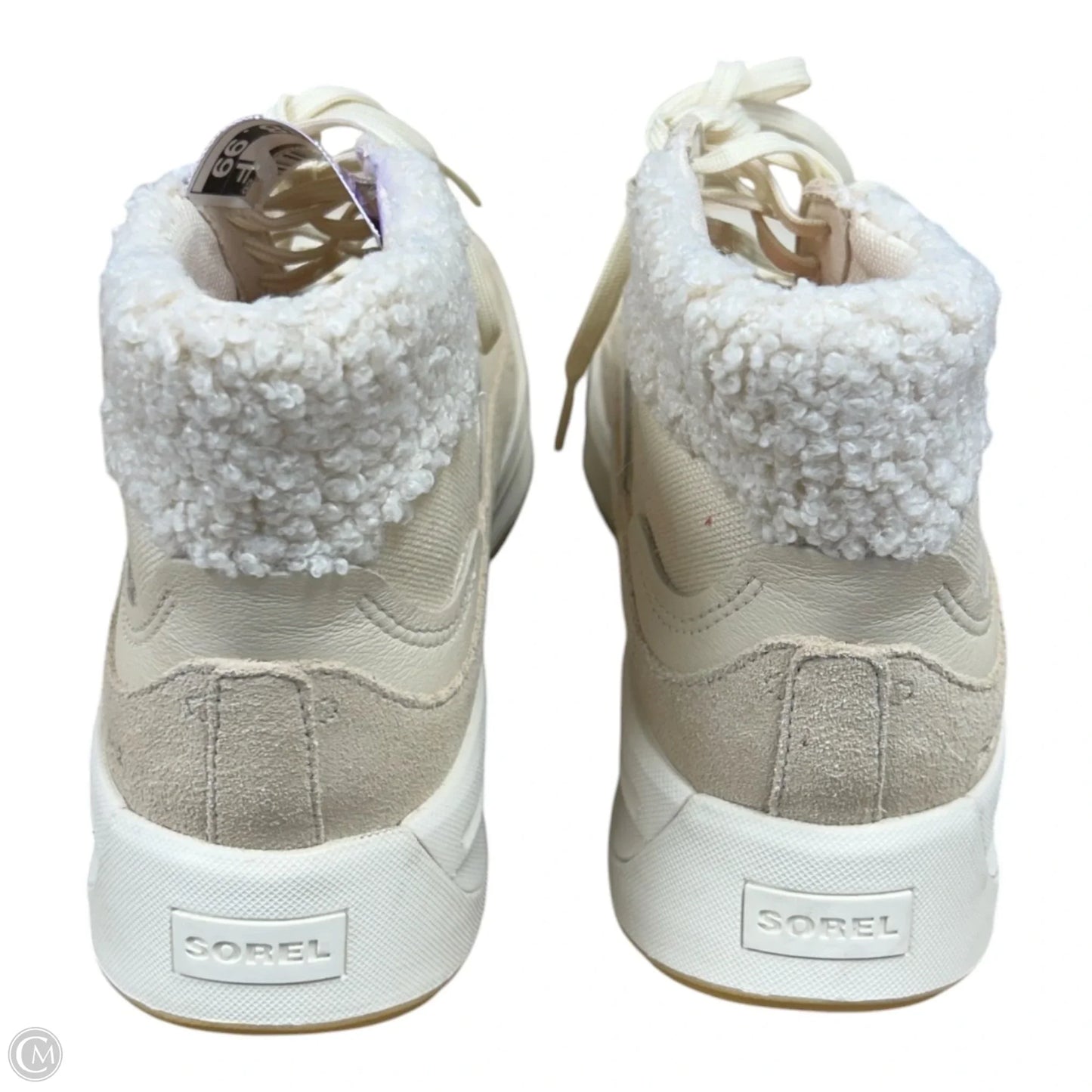 Shoes Sneakers By Sorel In Cream, Size: 8.5