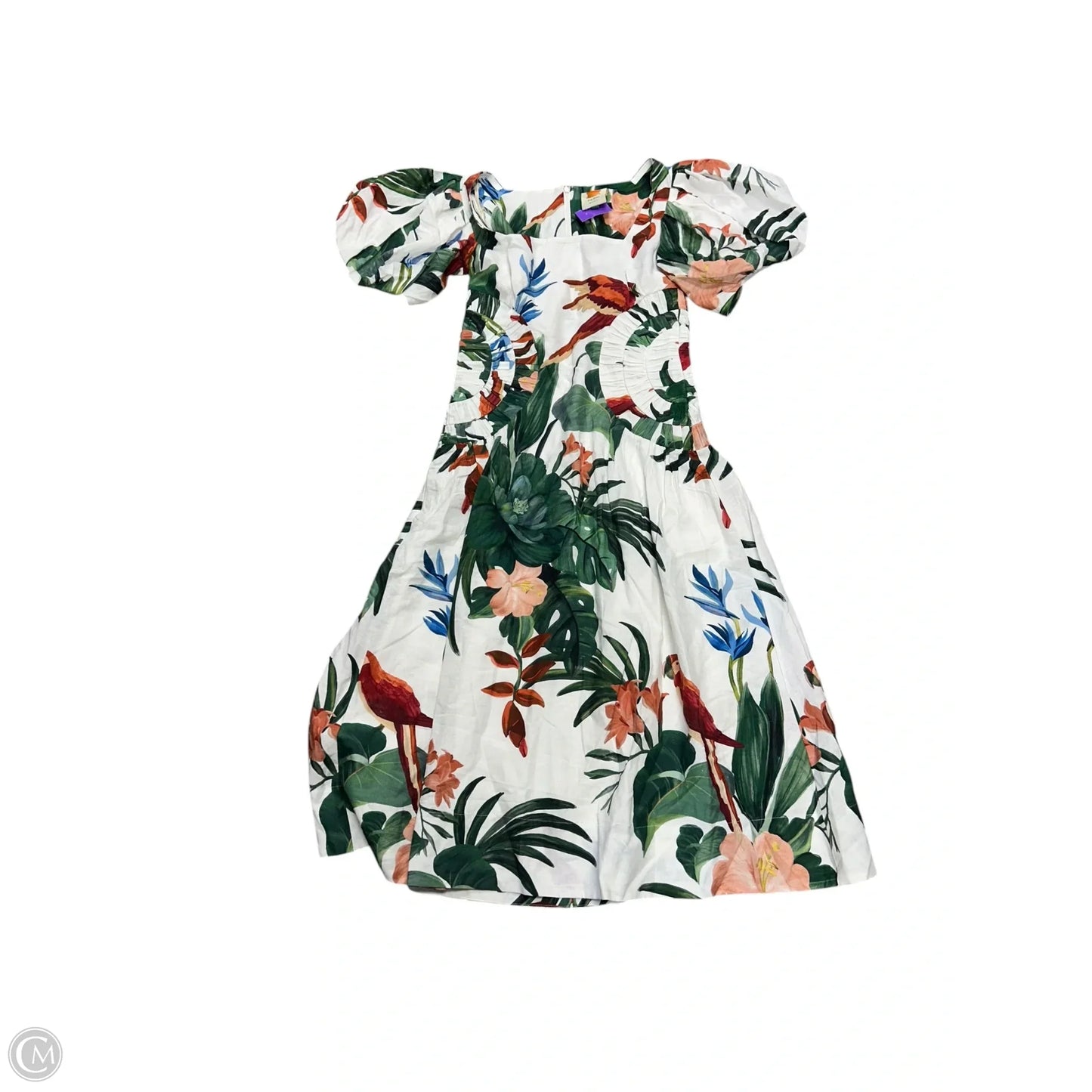 Dress Casual Maxi By Farm Rio In Floral Print, Size: M