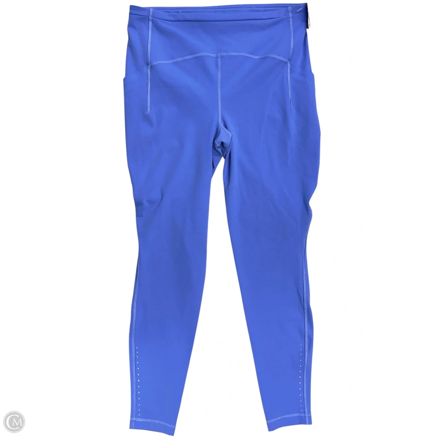 Athletic Leggings By Lululemon In Blue, Size: 12