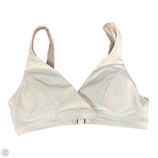 Athletic Bra By Lululemon In Cream, Size: 8