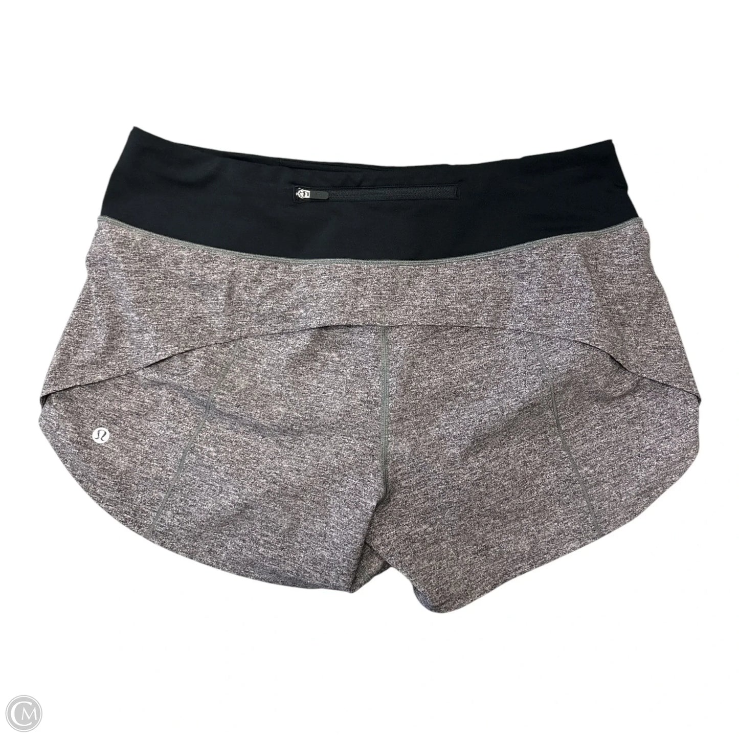 Athletic Shorts By Lululemon In Grey, Size: 10
