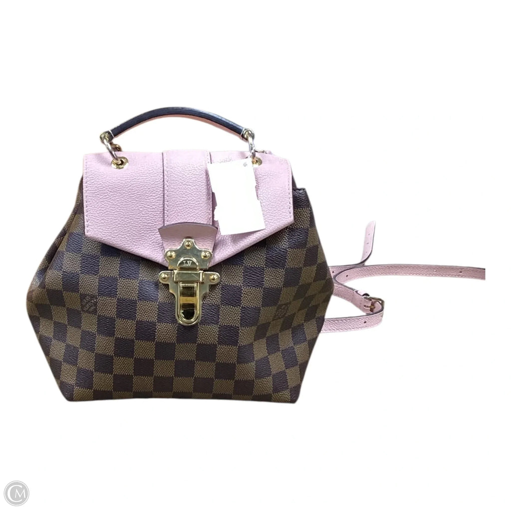 Backpack Luxury Designer By Louis Vuitton, Size: Medium