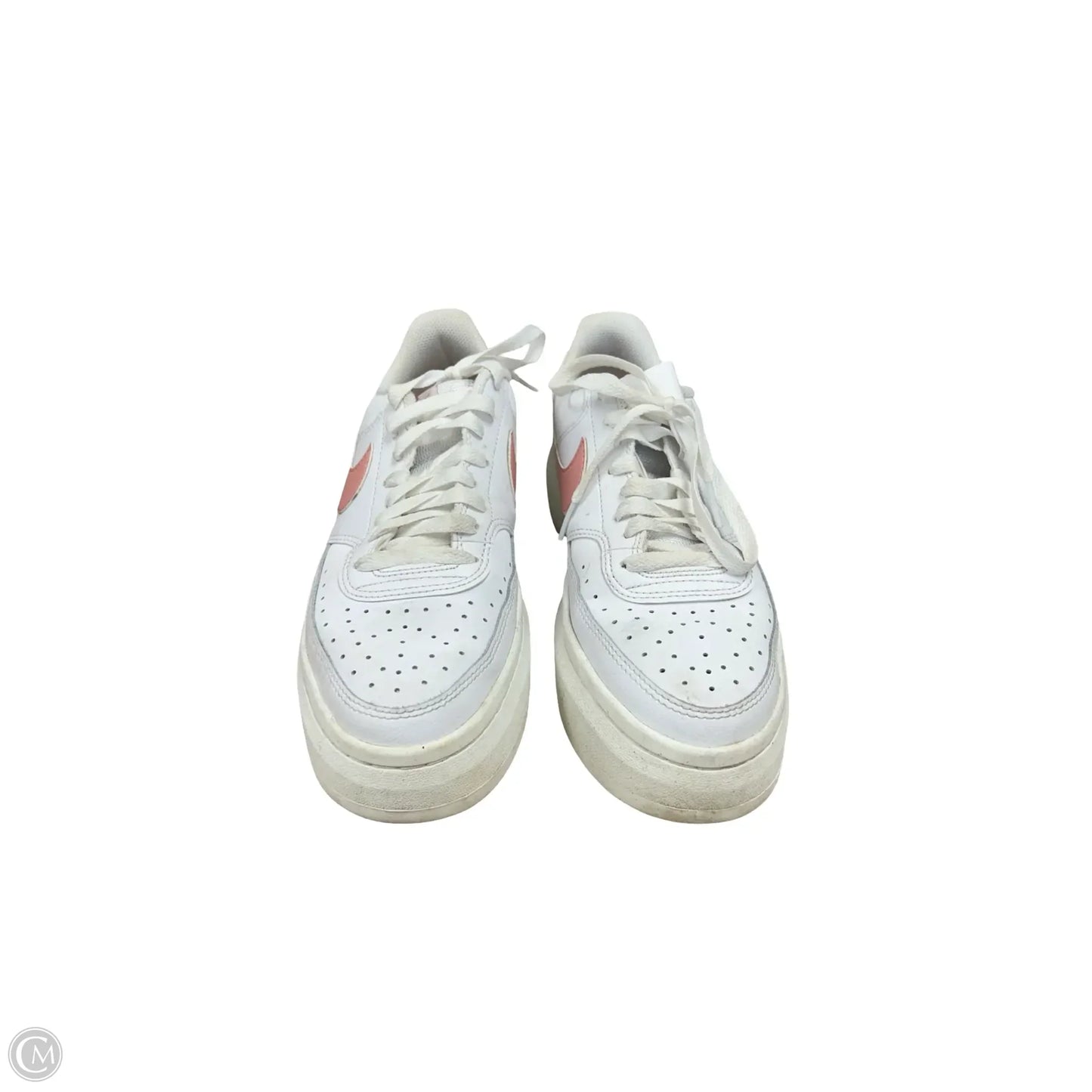 Shoes Sneakers By Nike In Pink & White, Size: 10.5