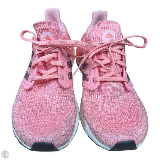 Shoes Athletic By Adidas In Pink, Size: 8