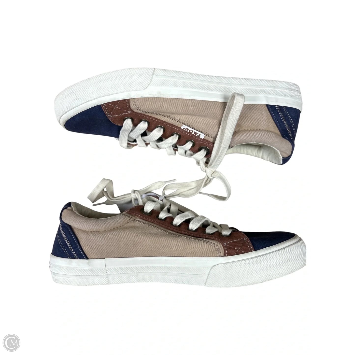 Shoes Sneakers By Taos In Blue & Brown, Size: 7.5