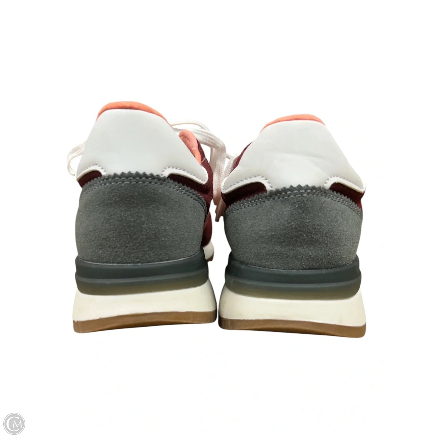 Shoes Sneakers By Cushionaire In Orange & Red, Size: 7