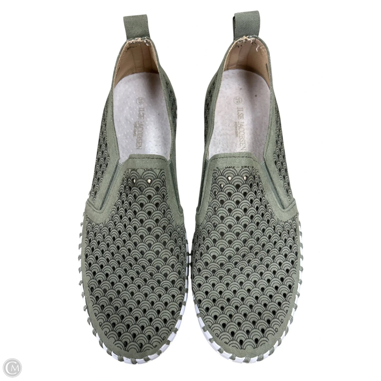 Shoes Flats By Clothes Mentor In Green, Size: 8.5