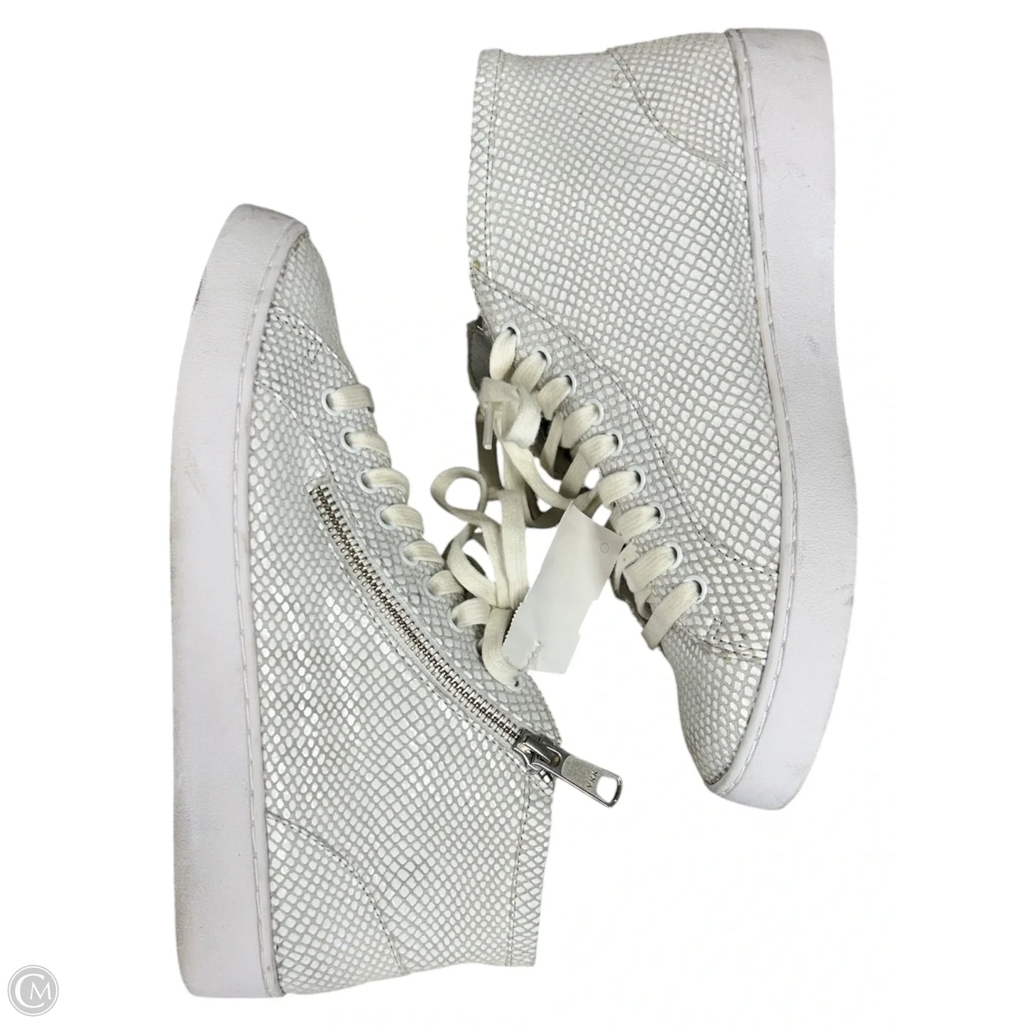 Shoes Sneakers By Vionic In Grey & White, Size: 7