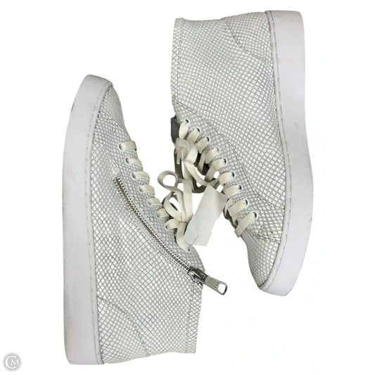 Shoes Sneakers By Vionic In Grey & White, Size: 7