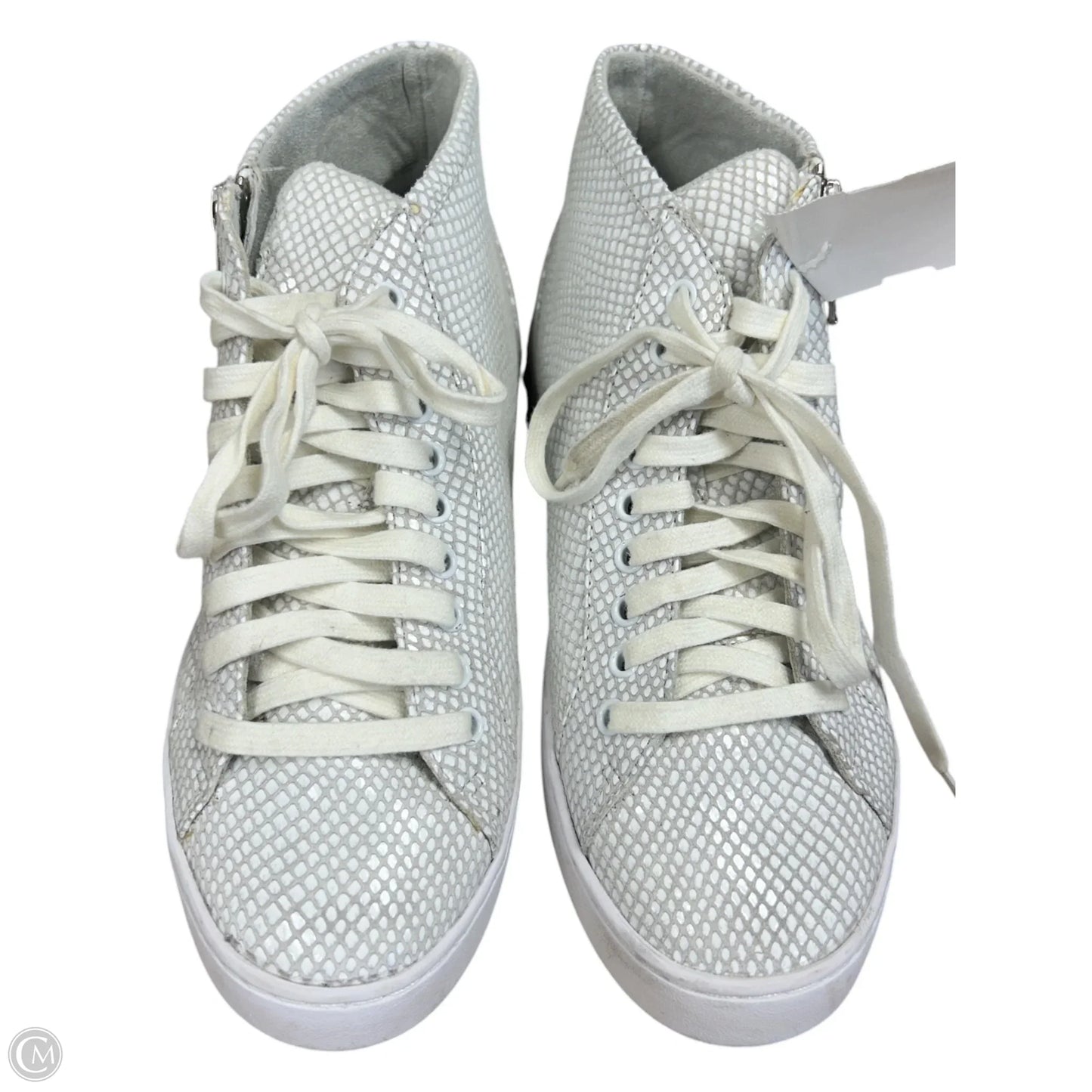 Shoes Sneakers By Vionic In Grey & White, Size: 7