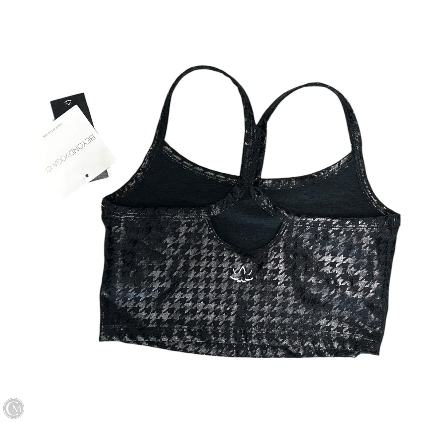 Athletic Bra By Beyond Yoga In Black, Size: Xs