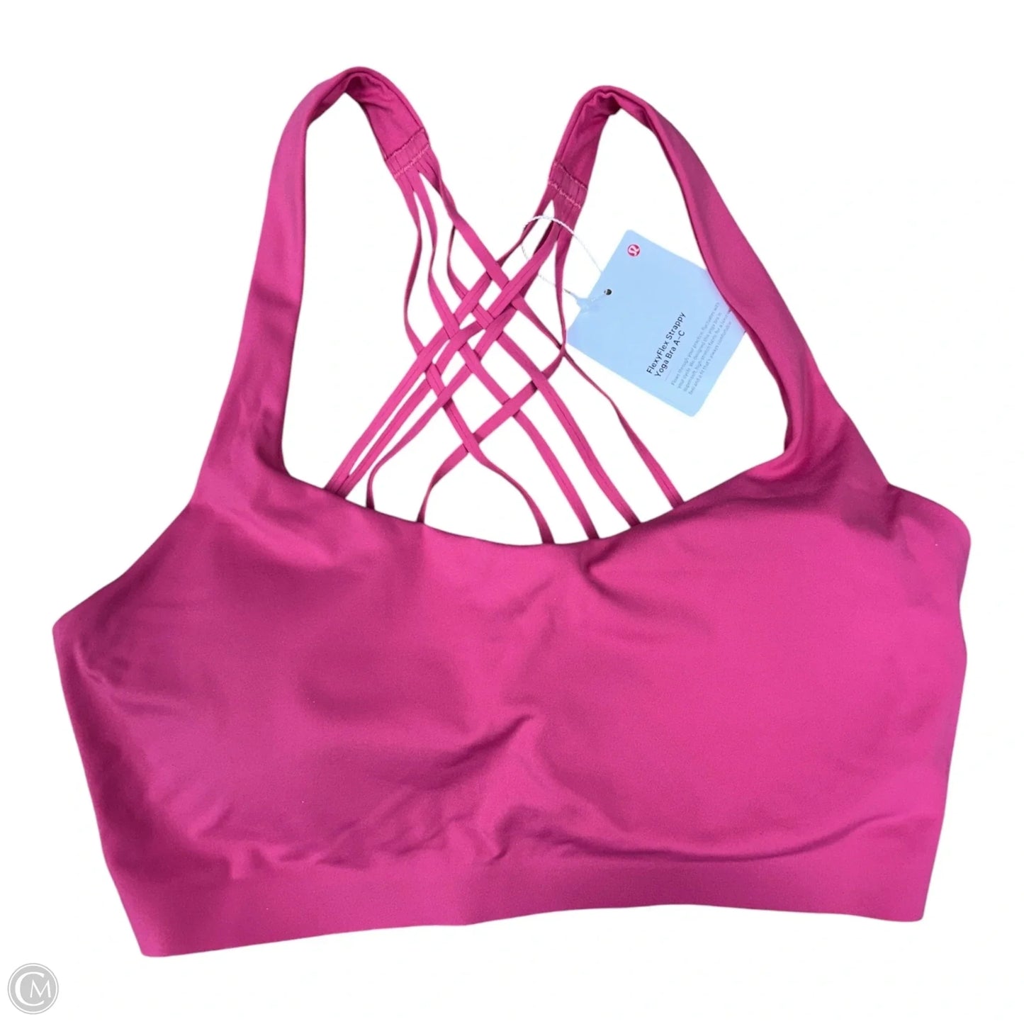 Athletic Bra By Lululemon In Pink, Size: L