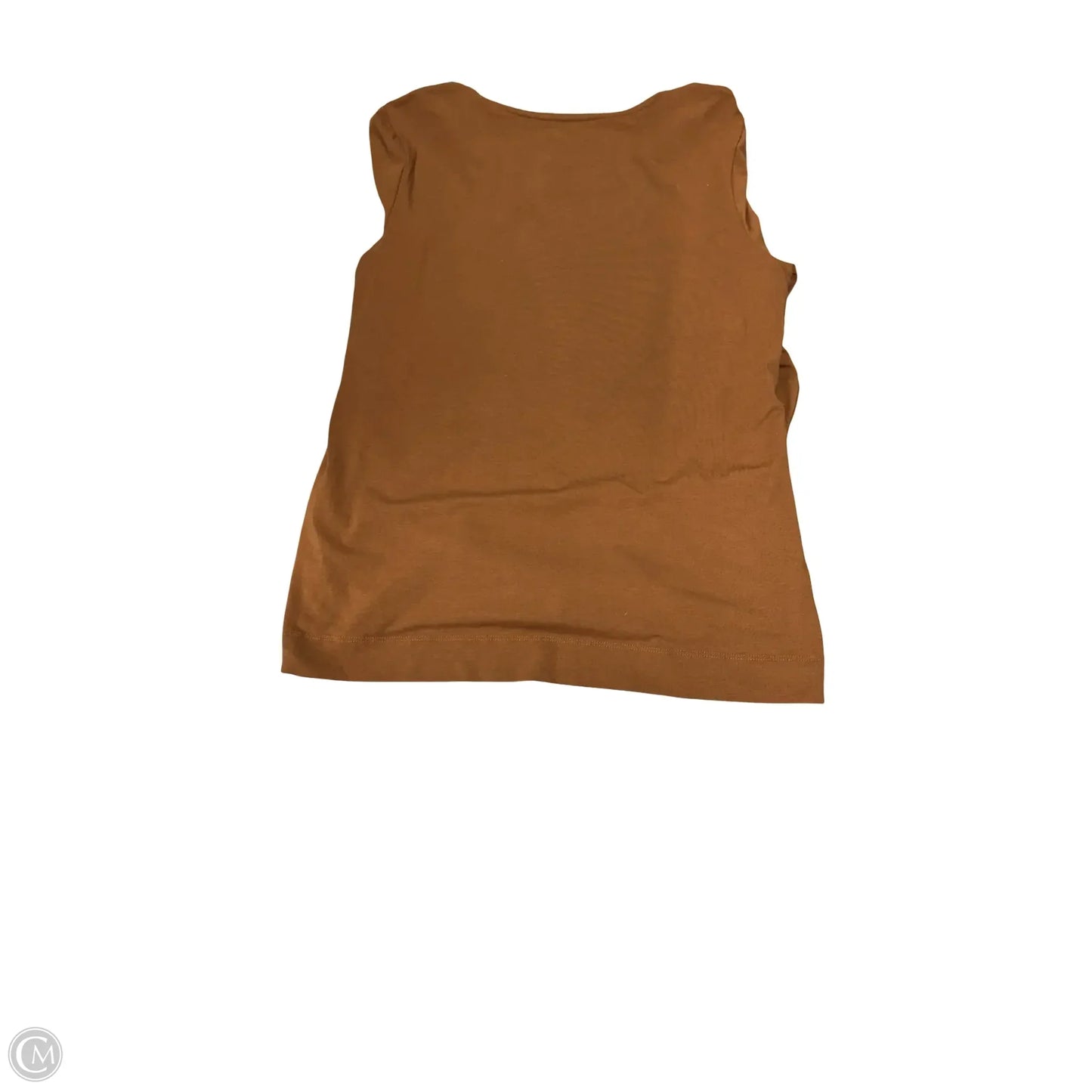 Top Long Sleeve Basic By Chicos In Copper, Size: M